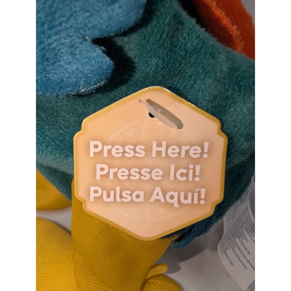 Just Play Moana Animated Moving Hei Hei Clucking Plush Toy 11